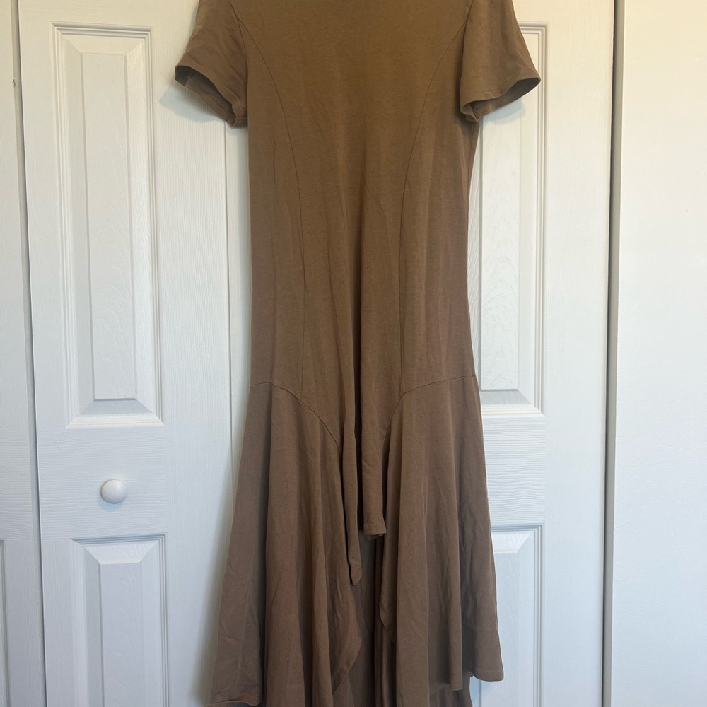 Zara Tan High Low Women's Dress size small